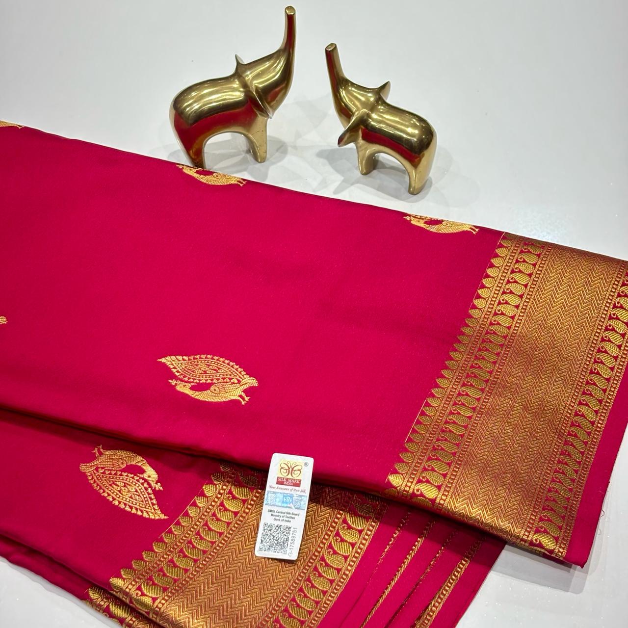 Pure Mysore Silk Saree