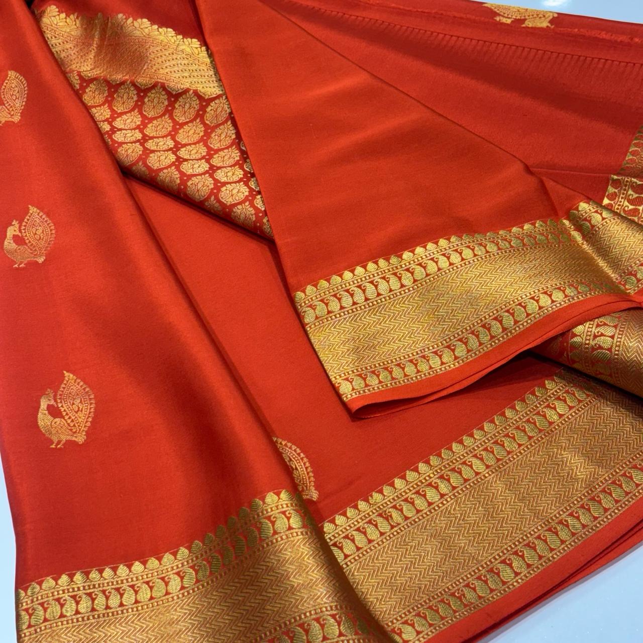 Pure Mysore Silk Saree