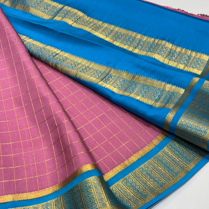 Pure Mysore Crepe Silk Saree