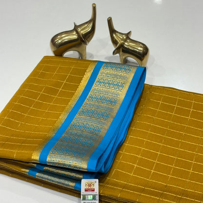 Pure Mysore Crepe Silk Saree