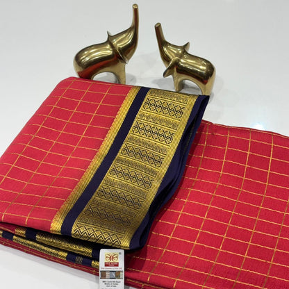 Pure Mysore Crepe Silk Saree