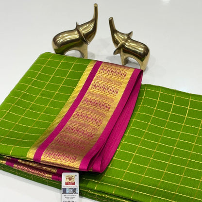 Pure Mysore Crepe Silk Saree