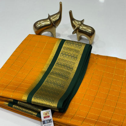 Pure Mysore Crepe Silk Saree