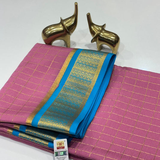 Pure Mysore Crepe Silk Saree