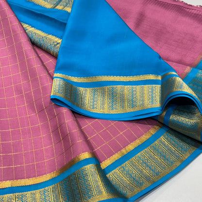 Pure Mysore Crepe Silk Saree