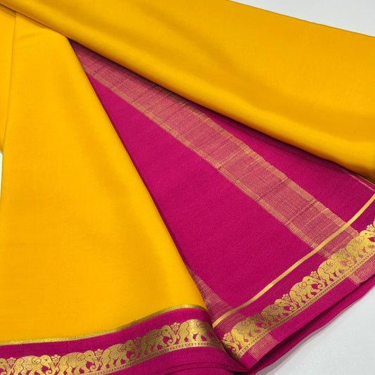 Pure Mysore Silk Saree