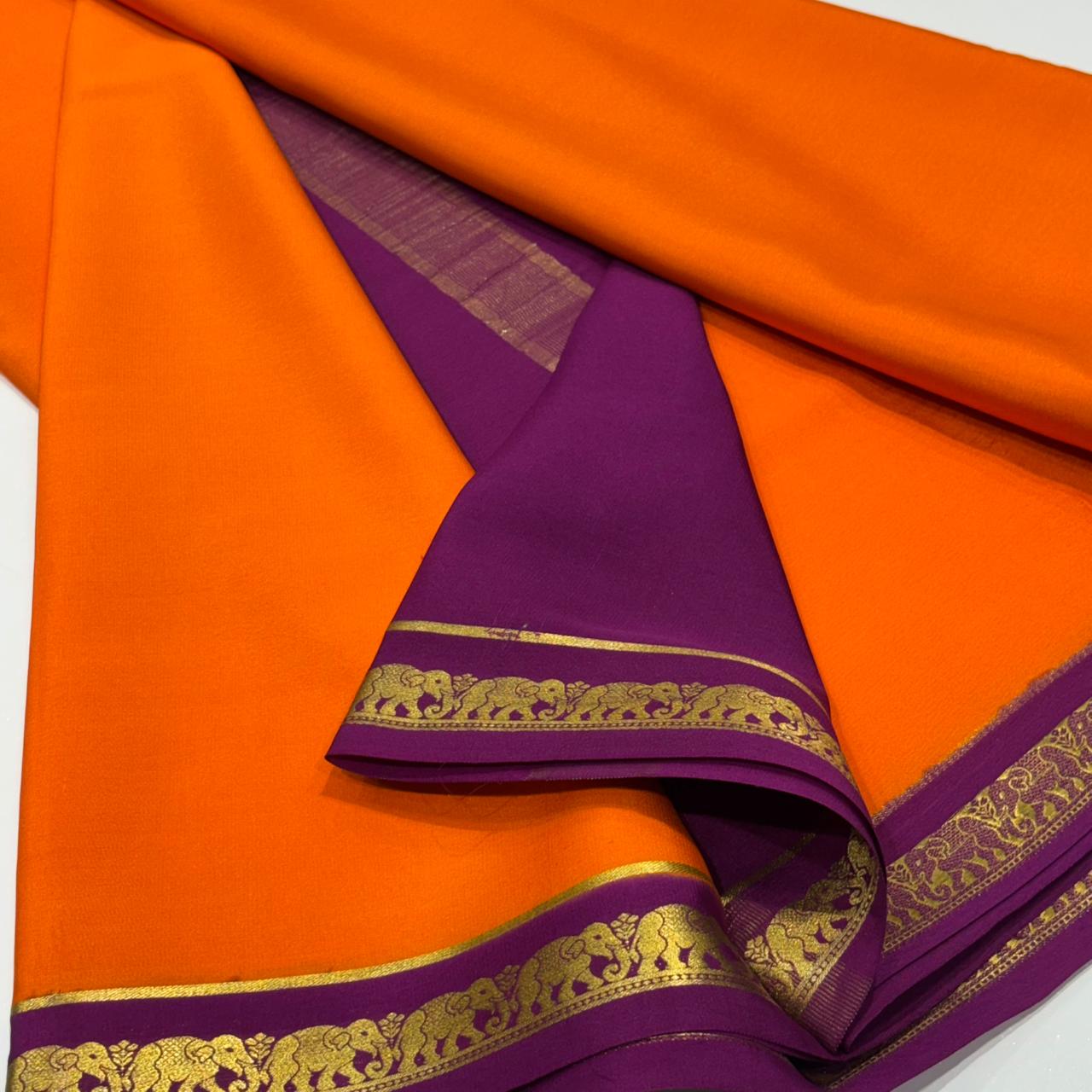 Pure Mysore Silk Saree