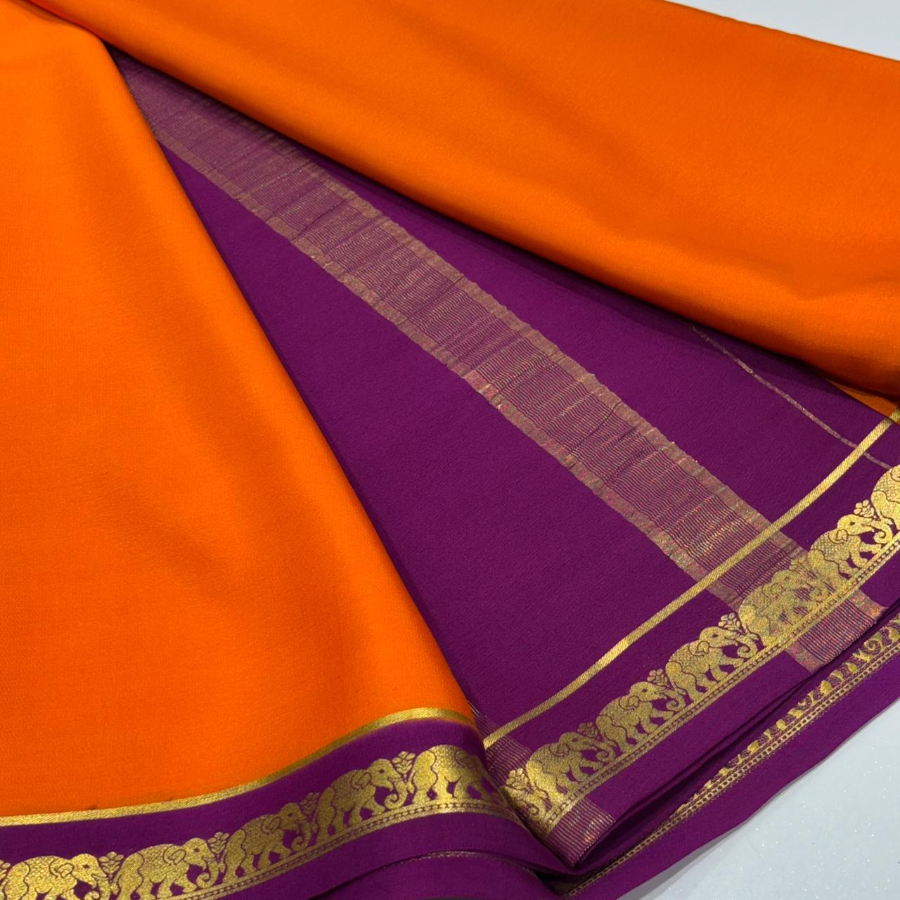 Pure Mysore Silk Saree