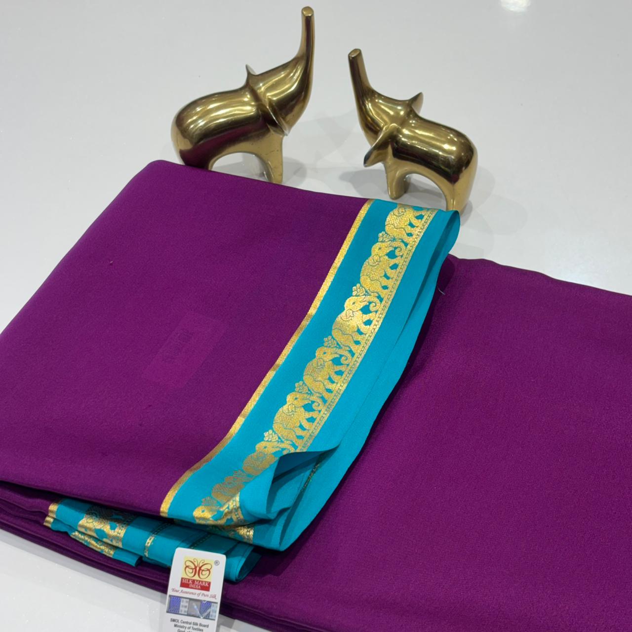 Pure Mysore Silk Saree