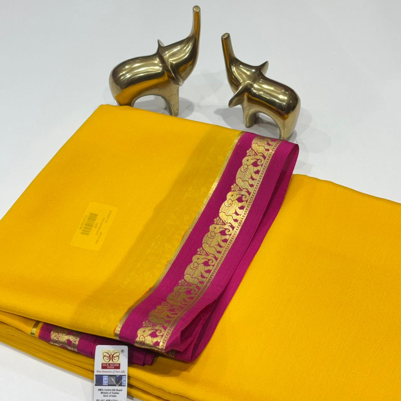 Pure Mysore Silk Saree