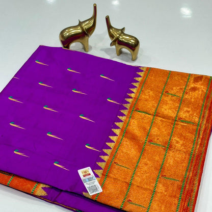 Pure Paithani Silk Saree