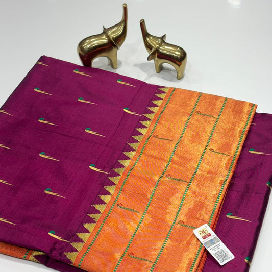 Pure Paithani Silk Saree