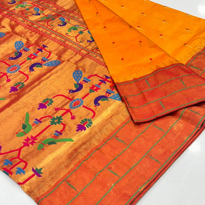 Pure Paithani Silk Saree