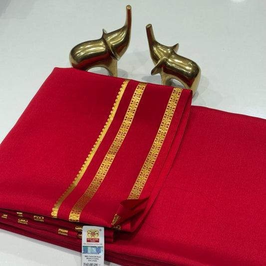 Pure Mysore Crepe Silk Saree
