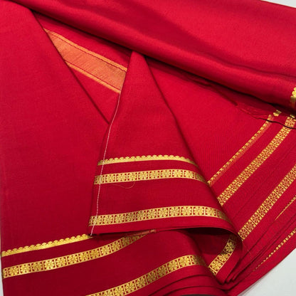 Pure Mysore Crepe Silk Saree