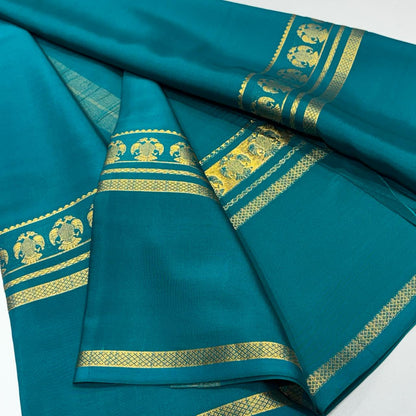 Pure Mysore Crepe Silk Saree
