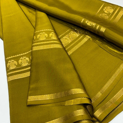 Pure Mysore Crepe Silk Saree