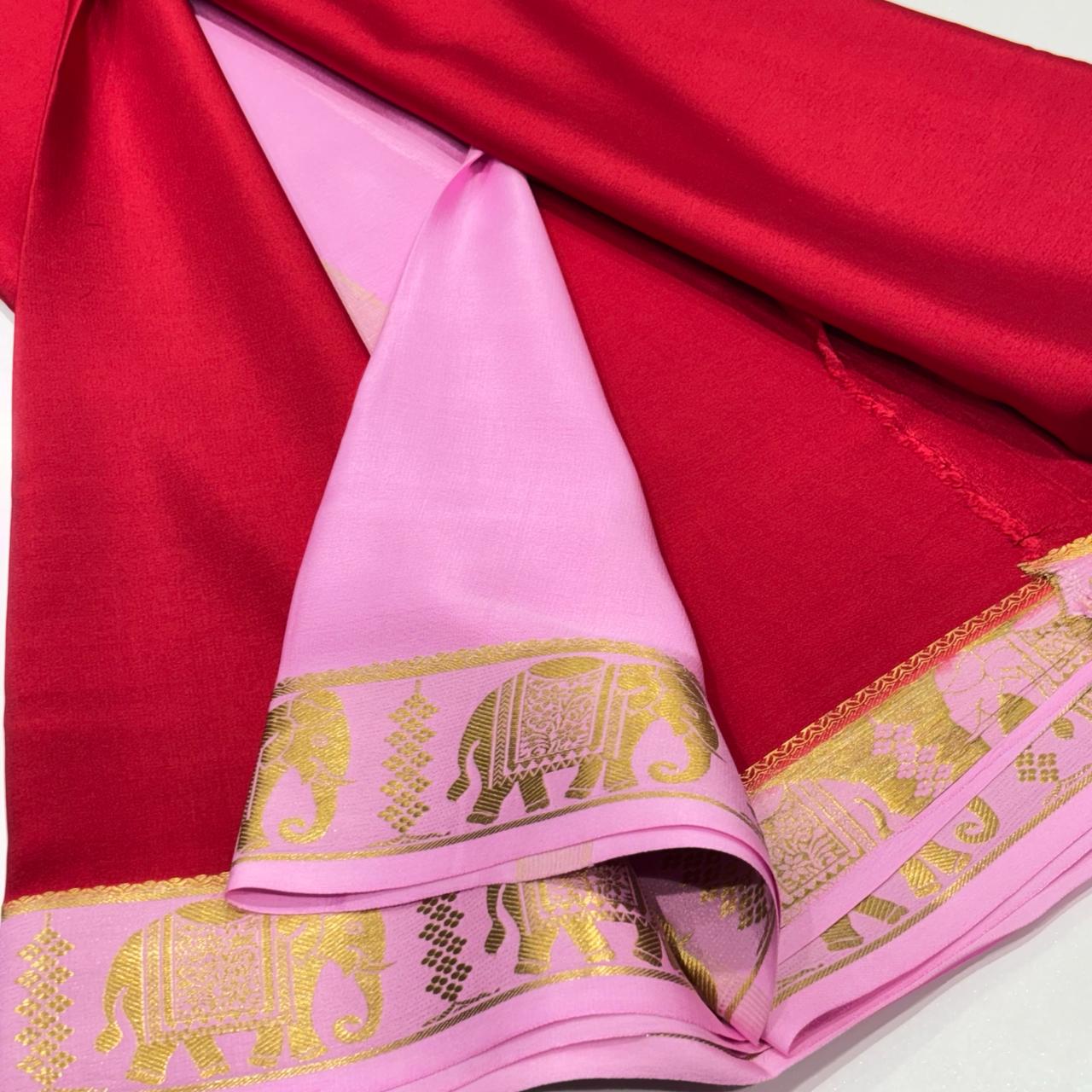 Pure Mysore Crepe Silk Saree