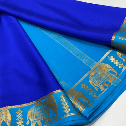 Pure Mysore Crepe Silk Saree
