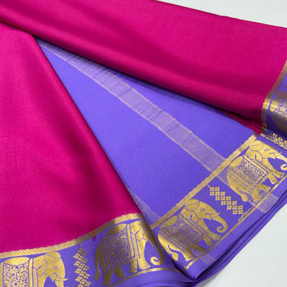 Pure Mysore Crepe Silk Saree