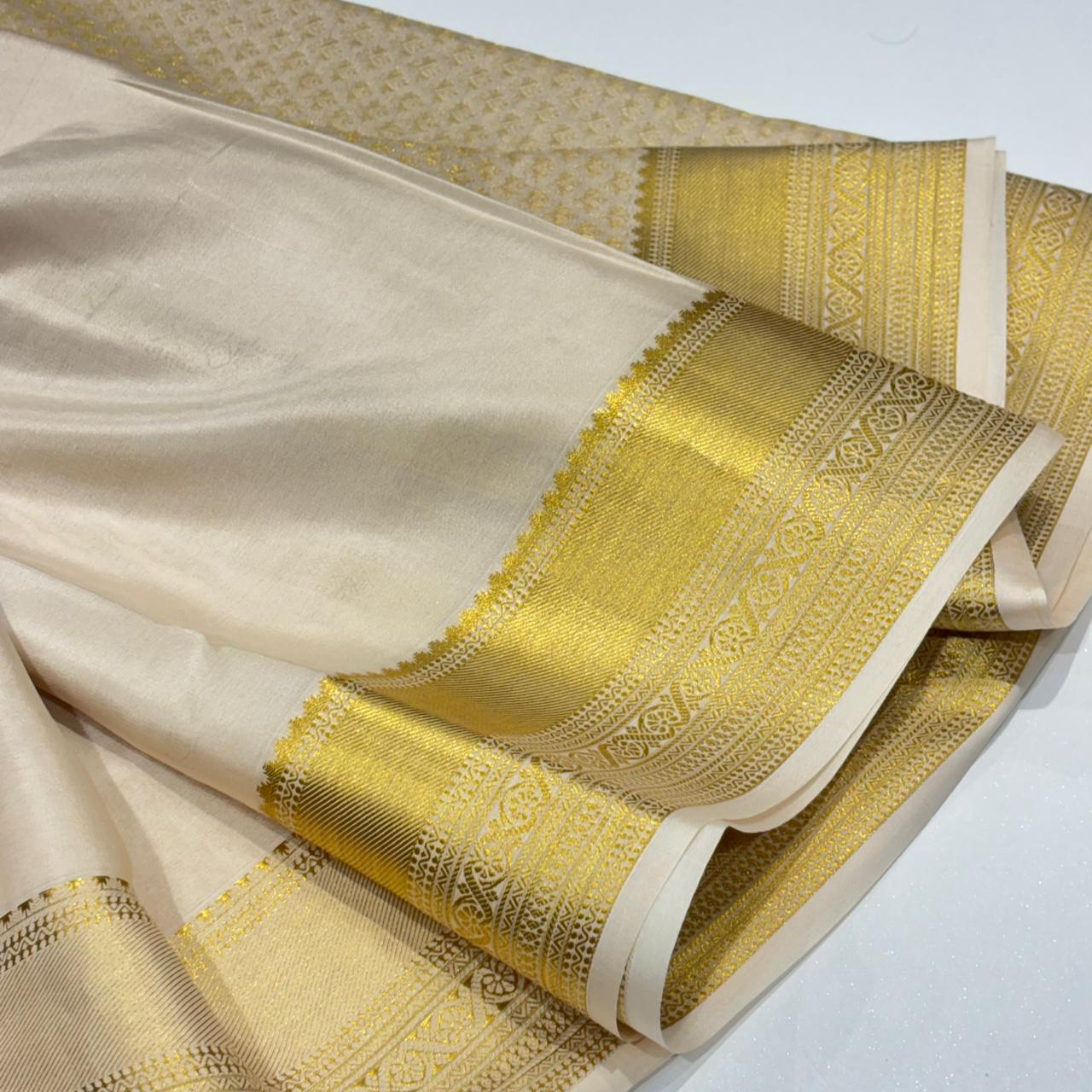 Pure Mysore Silk Saree