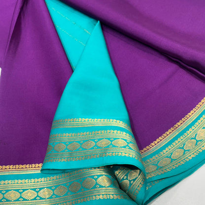 Pure Mysore Crepe Silk Saree