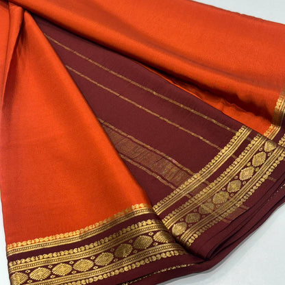 Pure Mysore Crepe Silk Saree