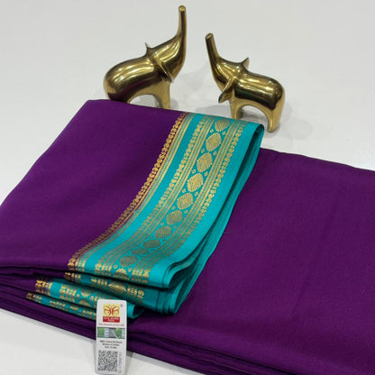 Pure Mysore Crepe Silk Saree