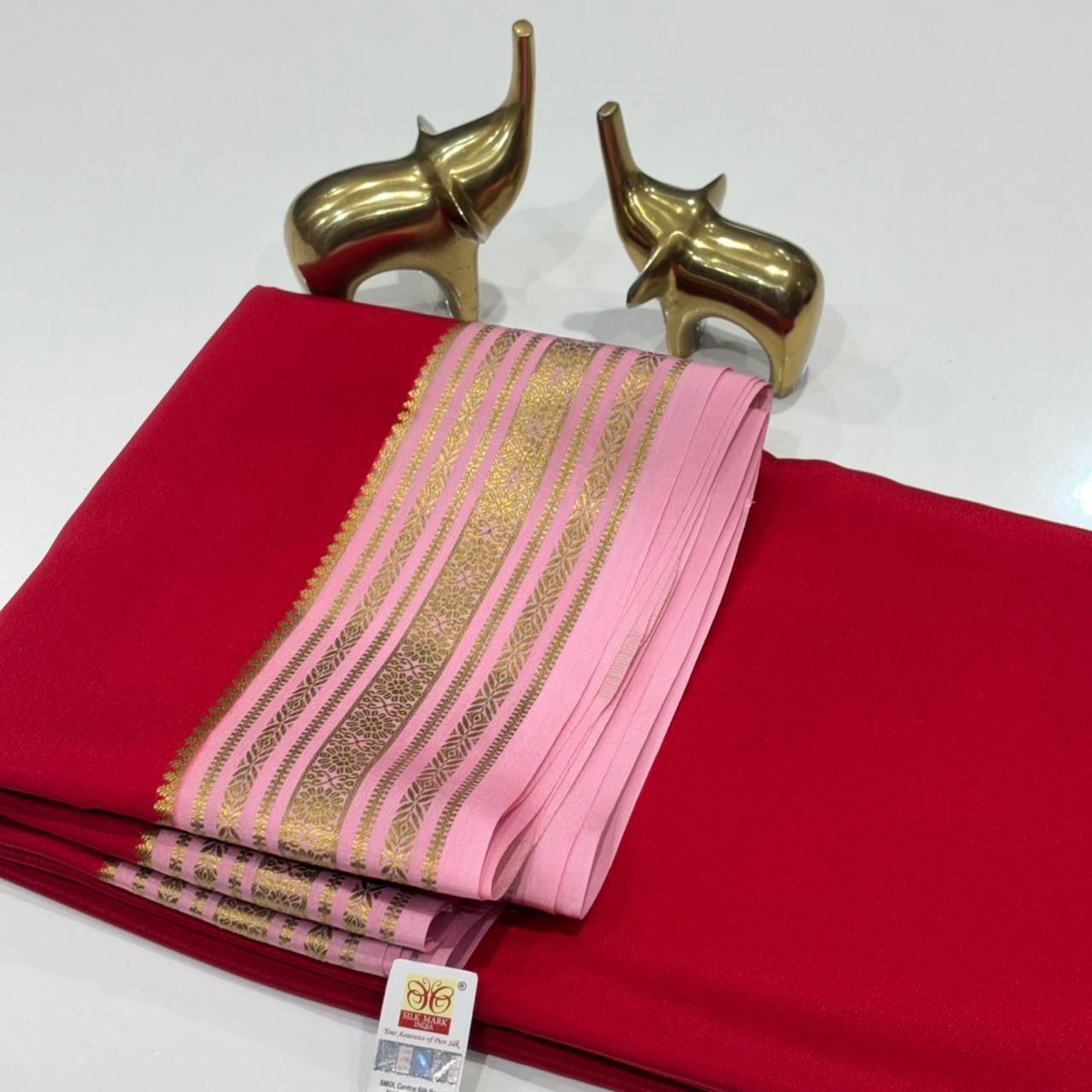 Pure Mysore Silk Saree