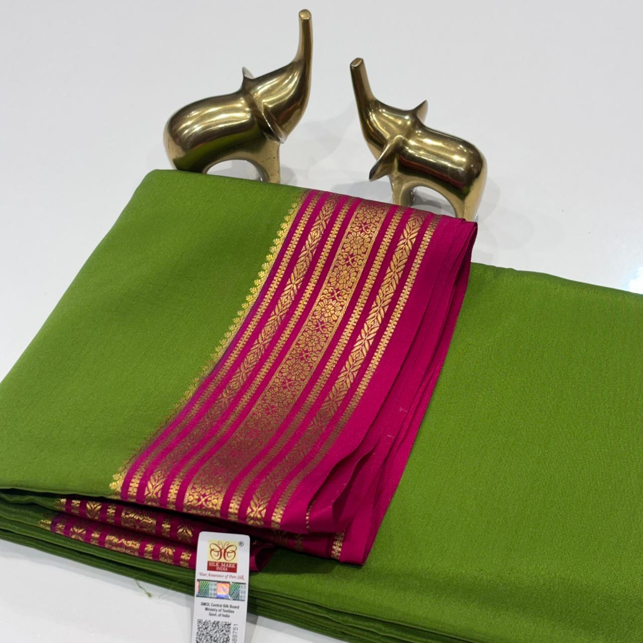 Pure Mysore Silk Saree