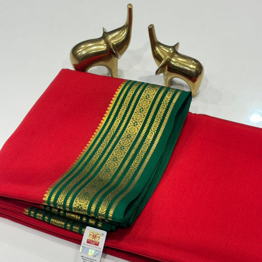 Pure Mysore Silk Saree