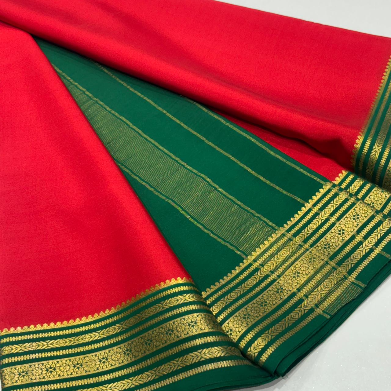 Pure Mysore Silk Saree