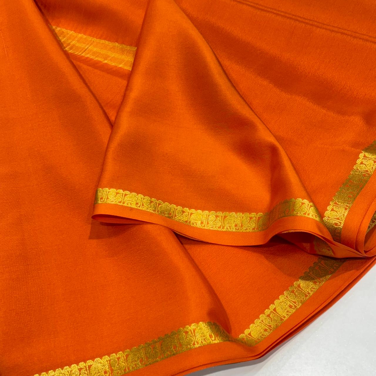 Pure Mysore Silk Saree