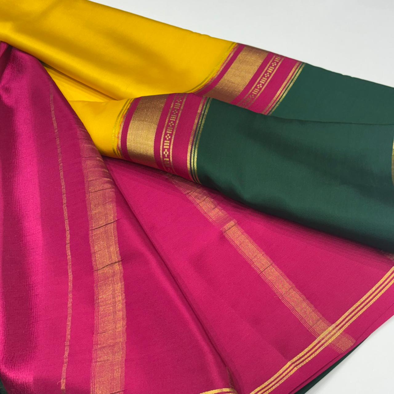 Pure Mysore Silk Saree