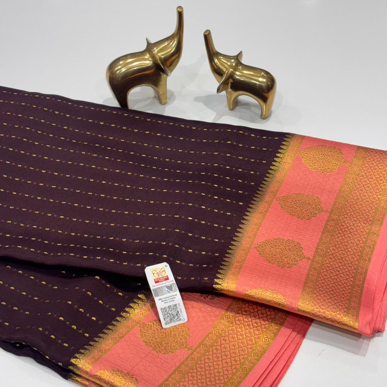Pure Mysore Silk Saree