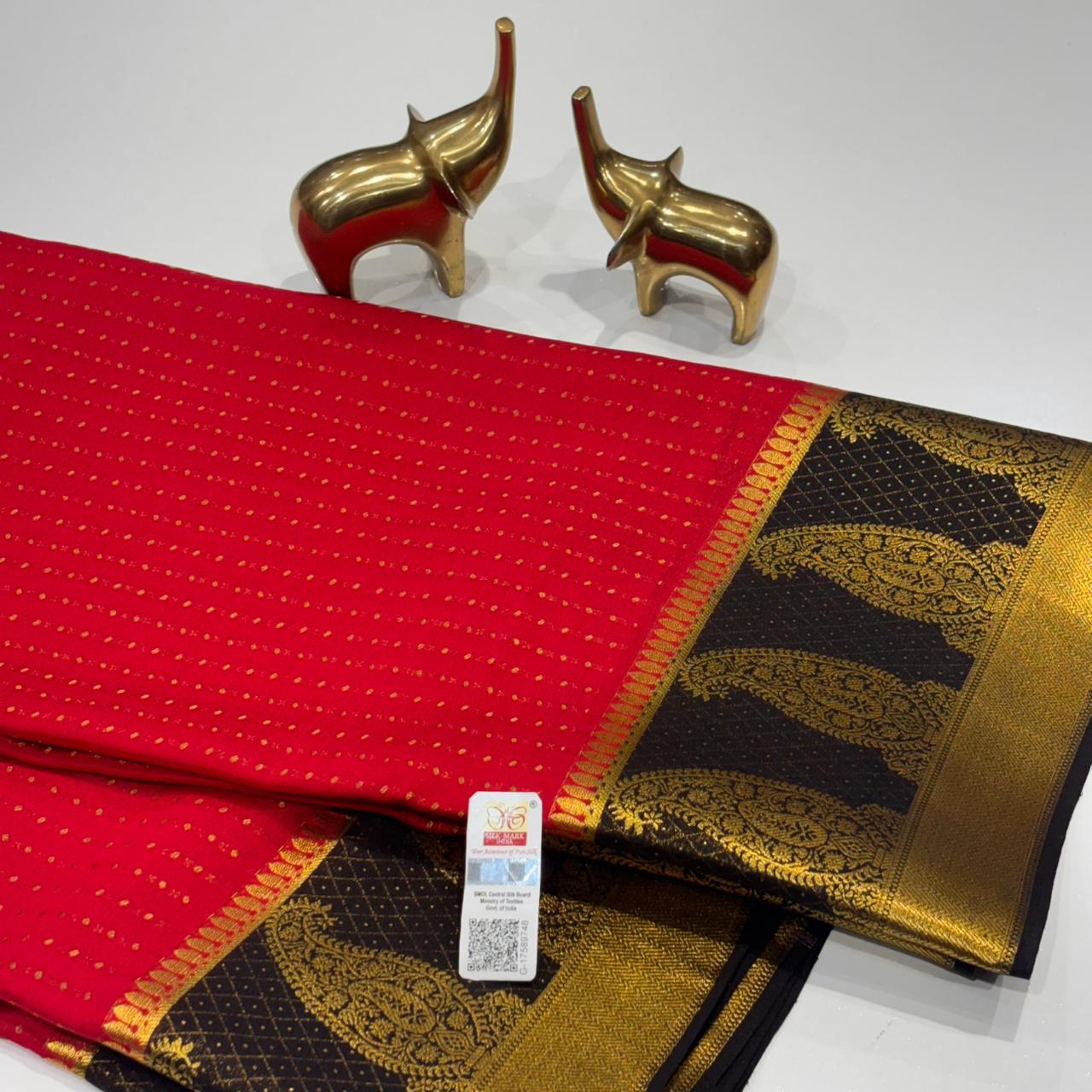 Pure Mysore Silk Saree