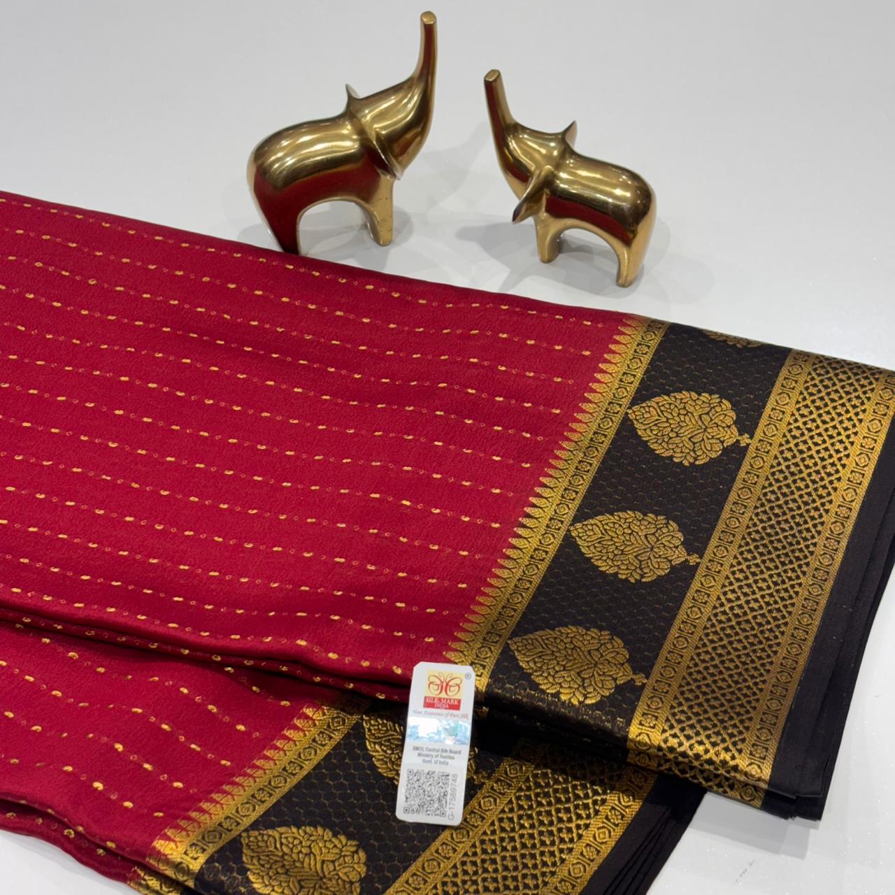 Pure Mysore Silk Saree