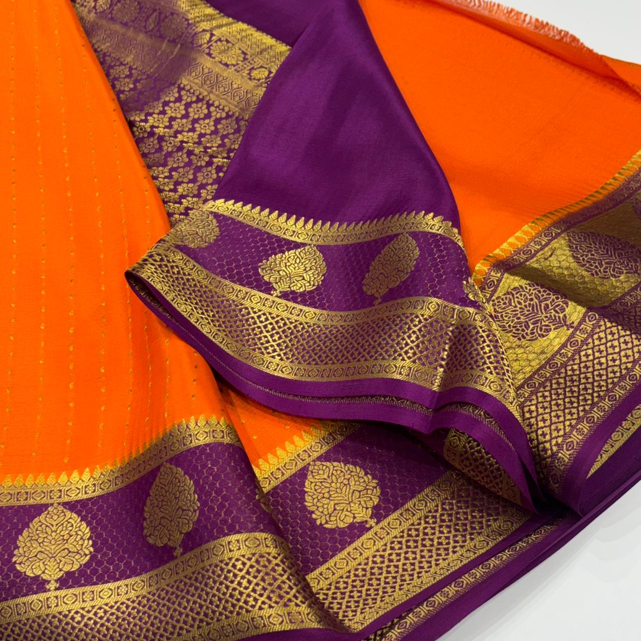 Pure Mysore Silk Saree