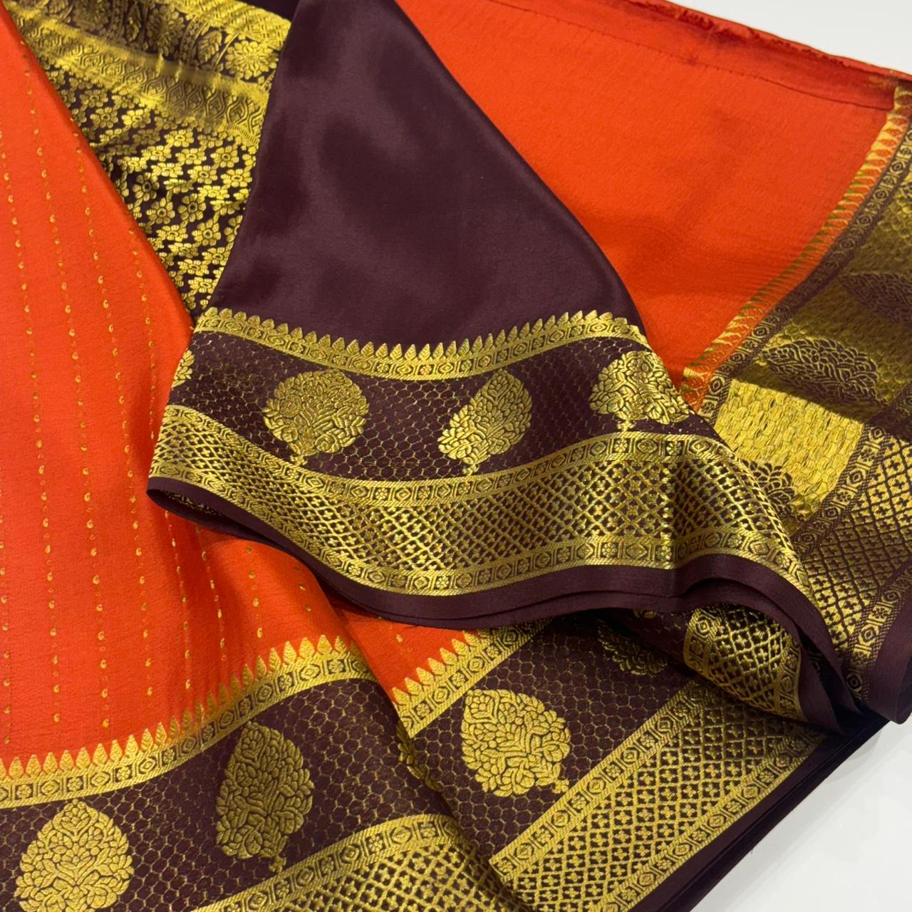 Pure Mysore Silk Saree