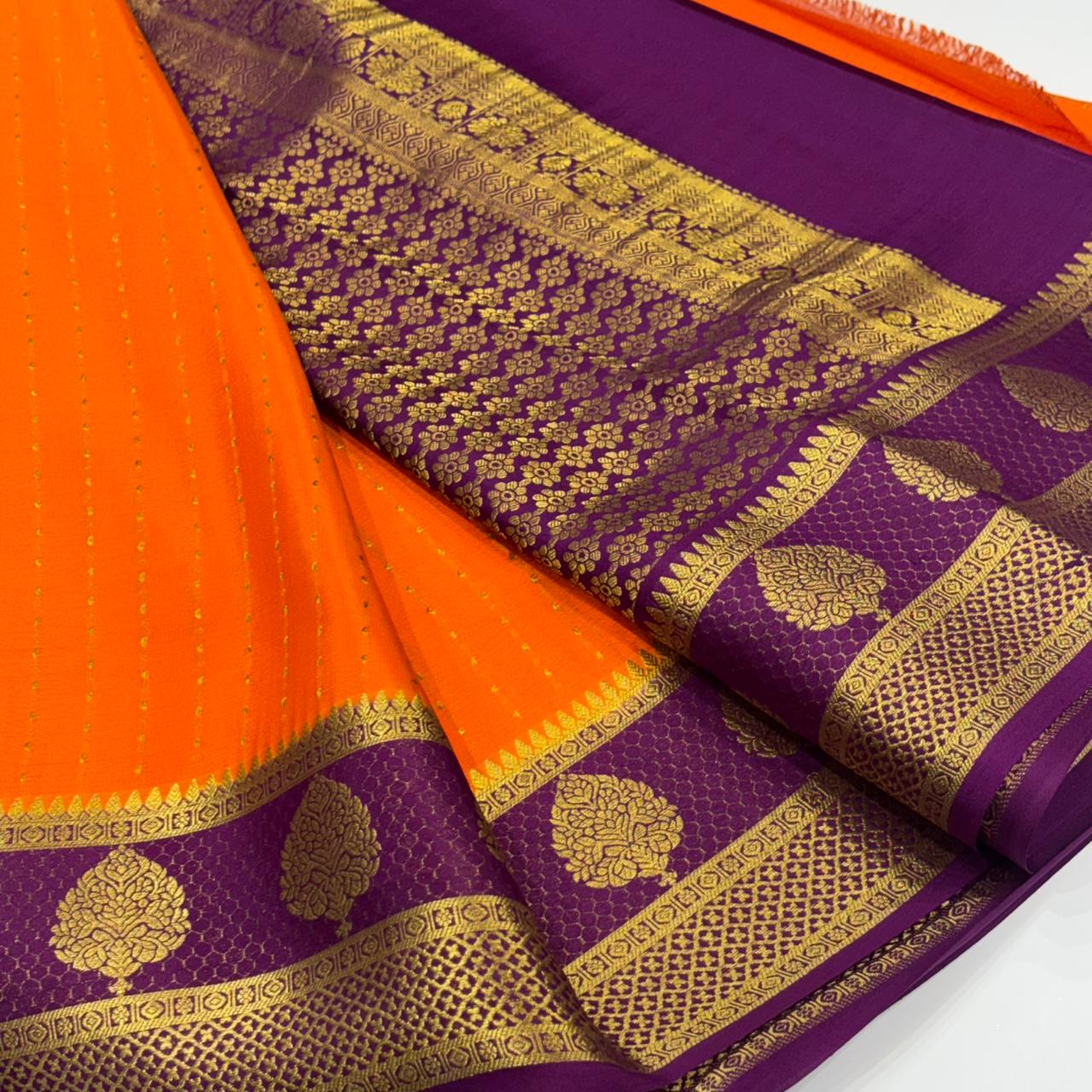 Pure Mysore Silk Saree