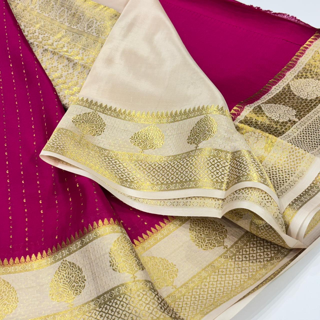 Pure Mysore Silk Saree