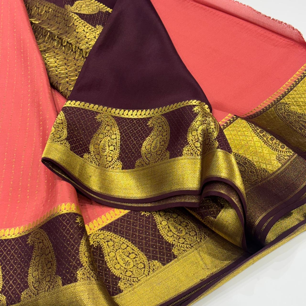 Pure Mysore Silk Saree