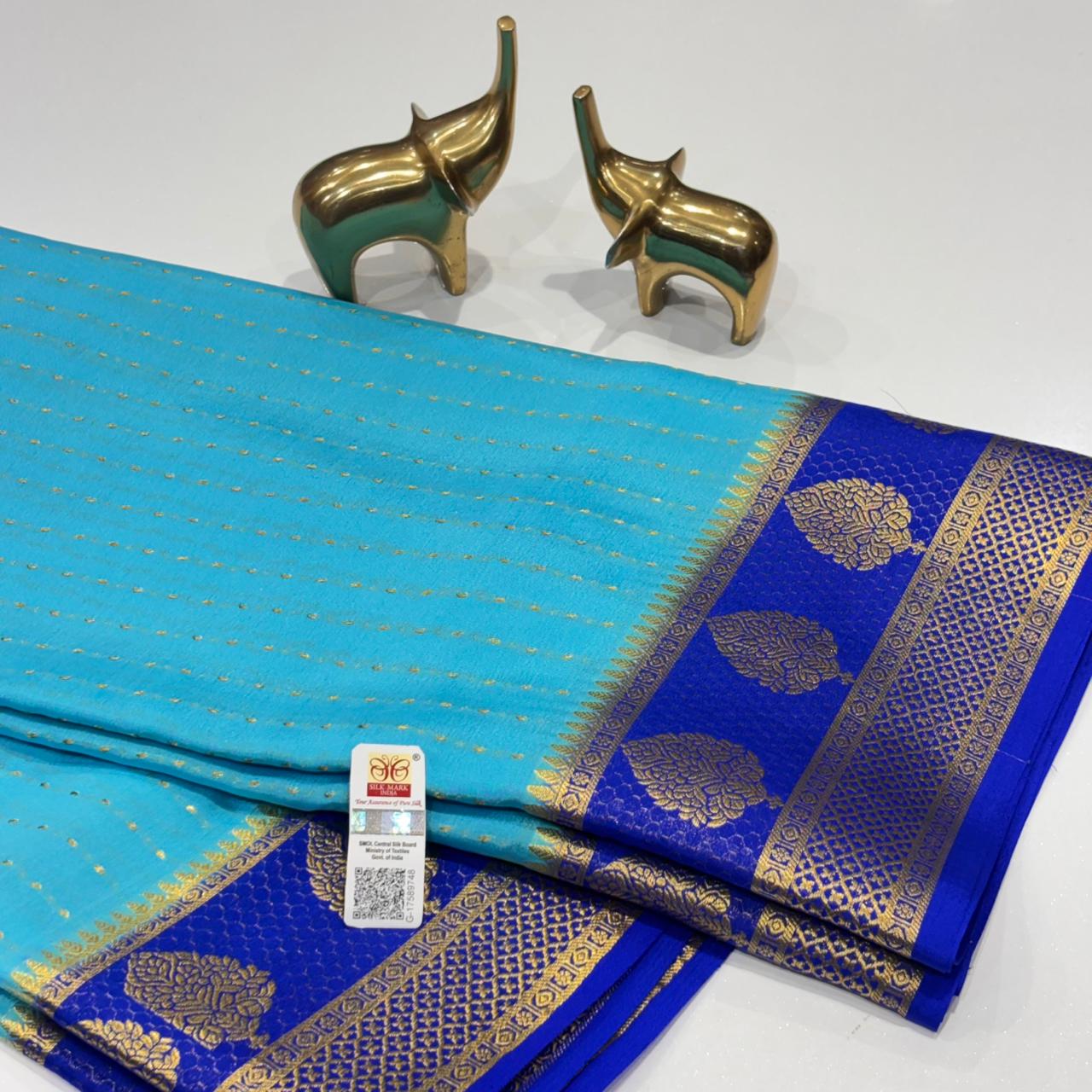 Pure Mysore Silk Saree