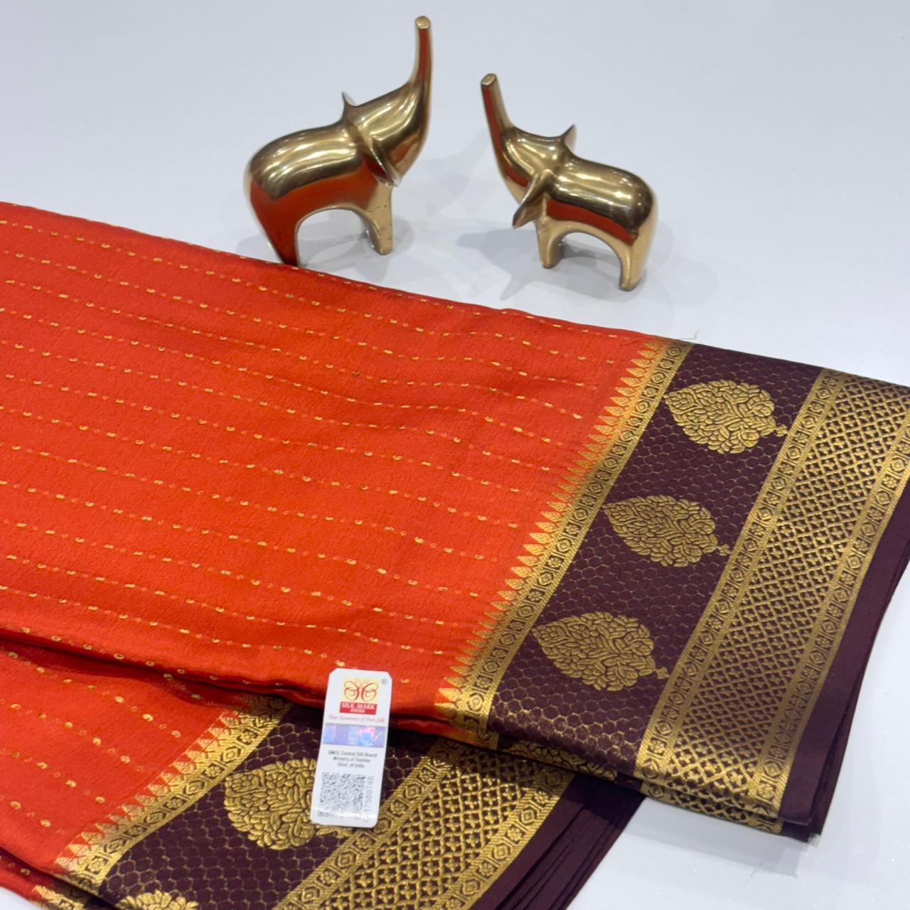 Pure Mysore Silk Saree