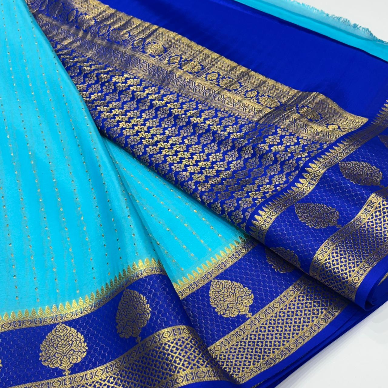 Pure Mysore Silk Saree