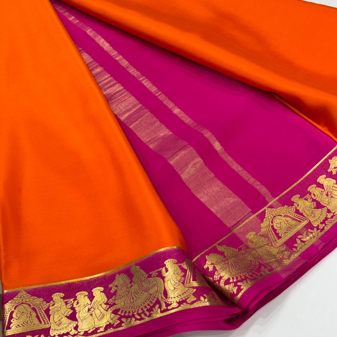 Pure Mysore Silk Saree