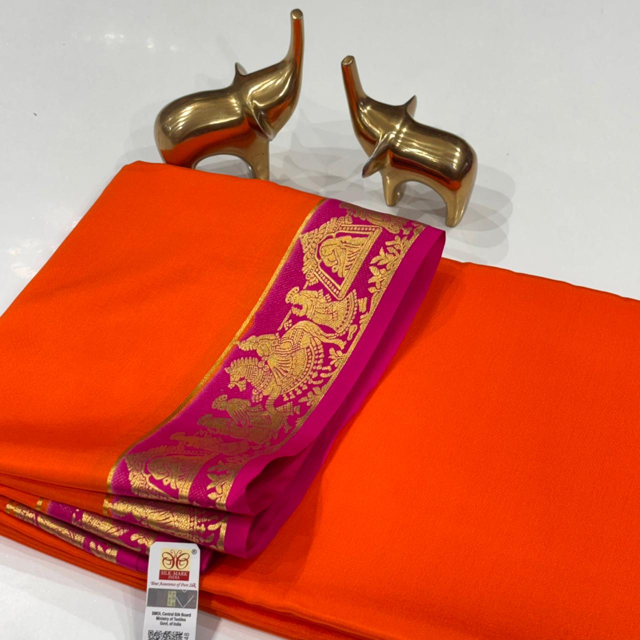 Pure Mysore Silk Saree