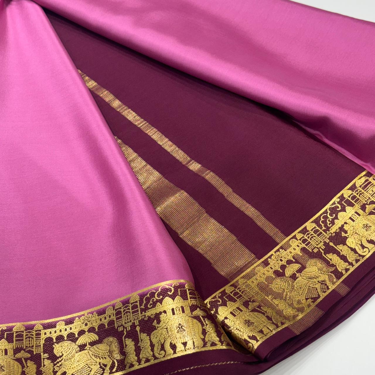 Pure Mysore Silk Saree