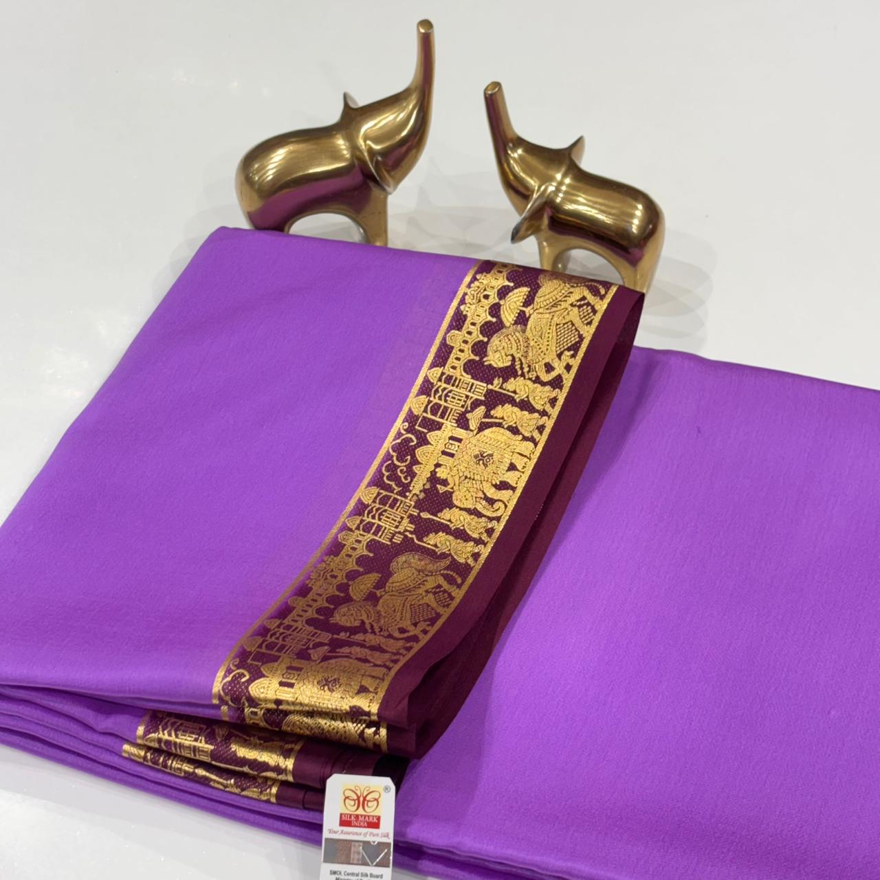 Pure Mysore Silk Saree