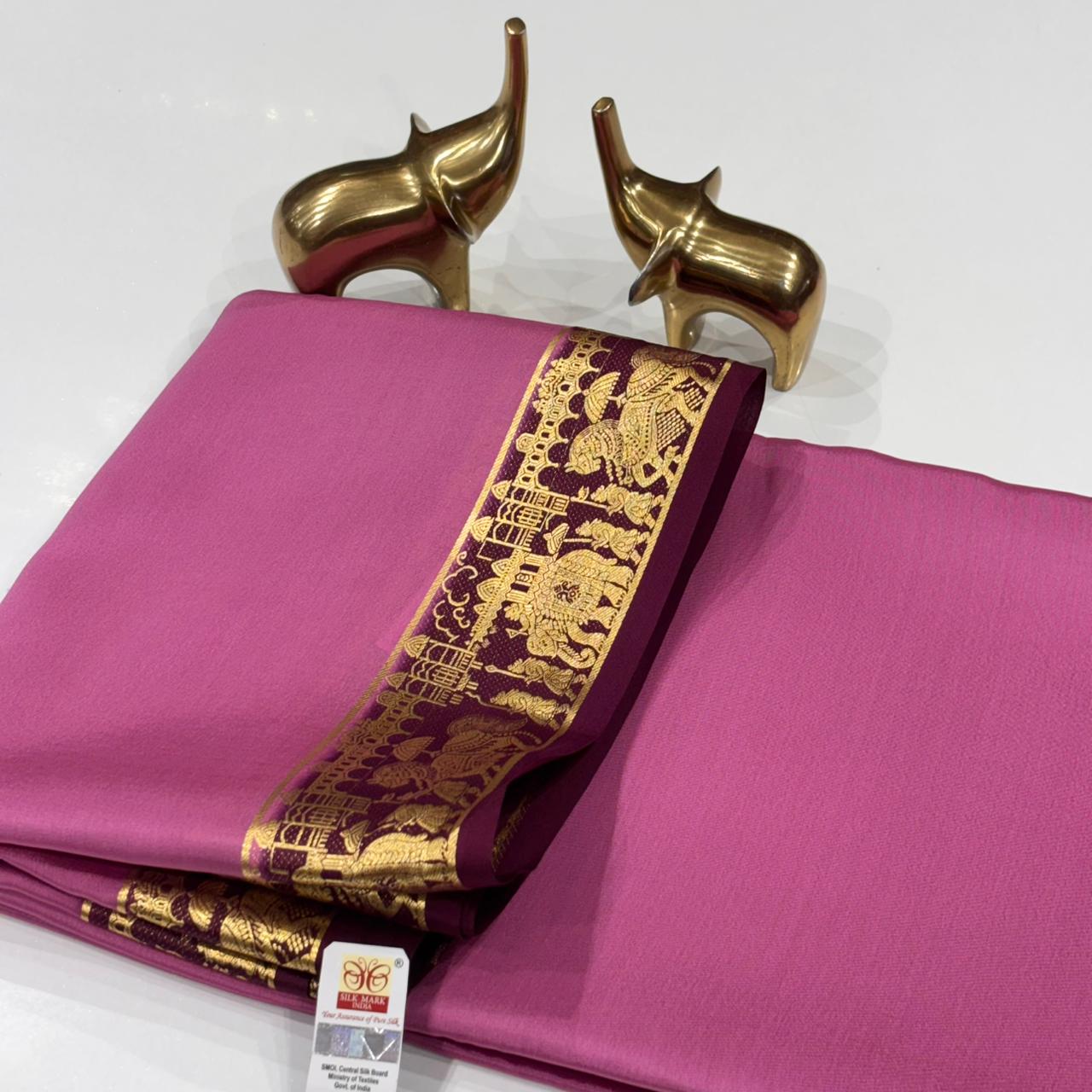 Pure Mysore Silk Saree